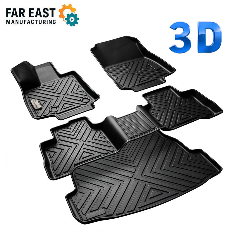 3D TPE avtomobilske talne preproge
